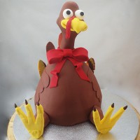Thanksgiving - Turkey 3D Cake